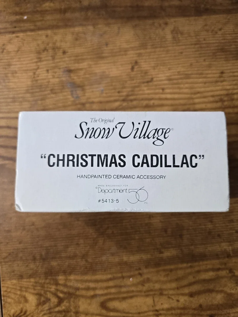 Department 56 | Original Snow Village | Christmas Cadillac